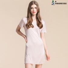 Silk Knit Round Collar Short