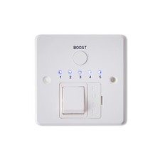 BOOST Fused Spur Timer Wall Controller For Electric Heated Towel Rail Radiators