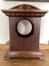 Old / Antique Solid Oak Clock