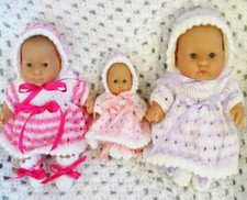 Dolls clothes Knitting Pattern