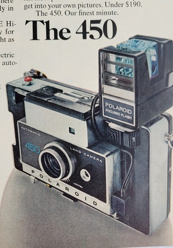 1971 polaroid 450 focused - polaroid,
