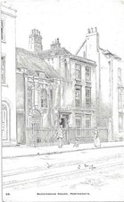  Postcard Buckingham House Portsmouth