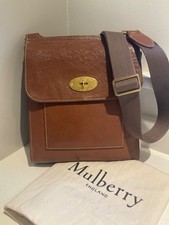Mulberry oak legacy NVT leather Antony shoulder crossbody bag, dust bagRRP £595