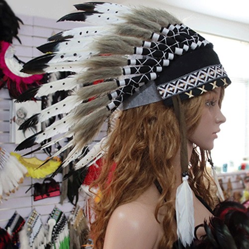 Chief indian hat feather - indian,