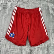 Hamburg Adidas Football Shorts Kit Men’s Medium 34” Soccer Red Vintage
