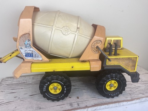 Vintage 1980s tonka cement - tonka,