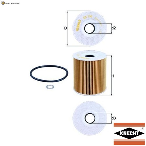 Oil filter 156d - oil, land