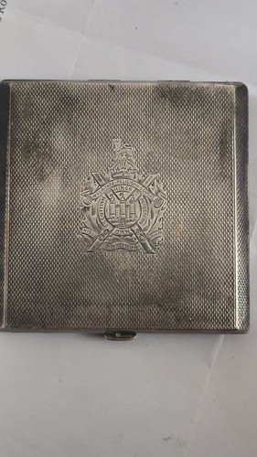 1939 wwii silver compact - 1939, kings