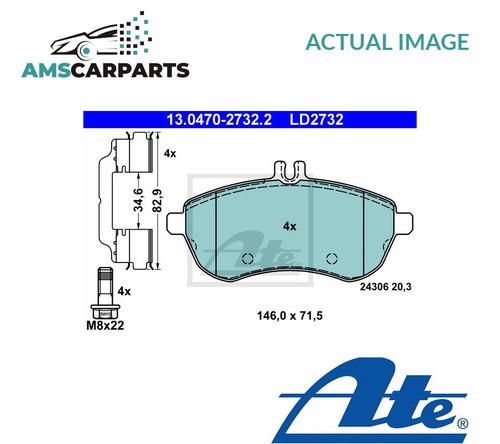 Brake pads set braking pad - brake,