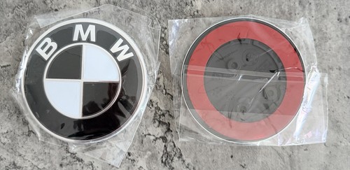82mm hole bmww bonnet badge - bonnet,