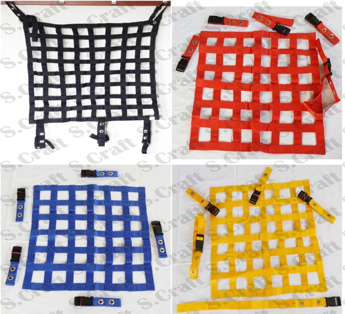 Racing car safety window net - car,
