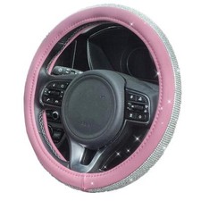 Pink Steering Wheel Cover 38cm