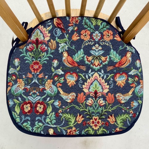 Blue william morris style - blue,