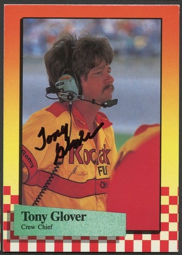 Tony glover signed - glover,