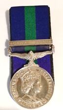 General Service Medal with Canal Zone Bar to The R.A/S.C