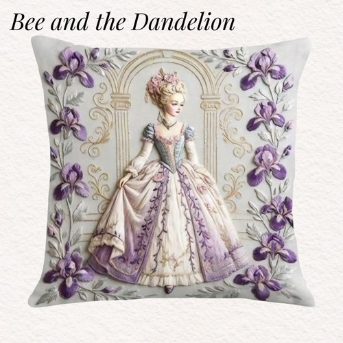 Georgian lady plush - georgian, cushion