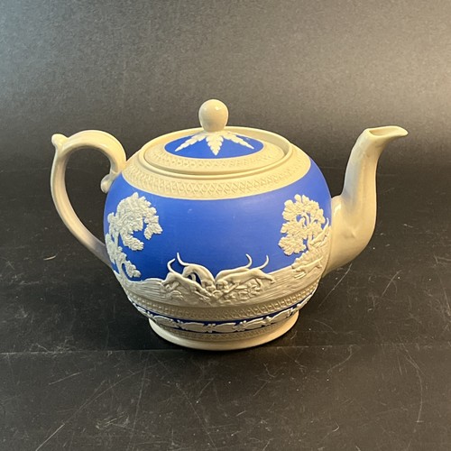 Copeland spode jasperware - jasperware, fox