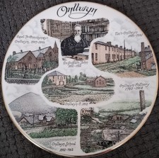 Plate Of Onllwyn, Edwardian Fina China