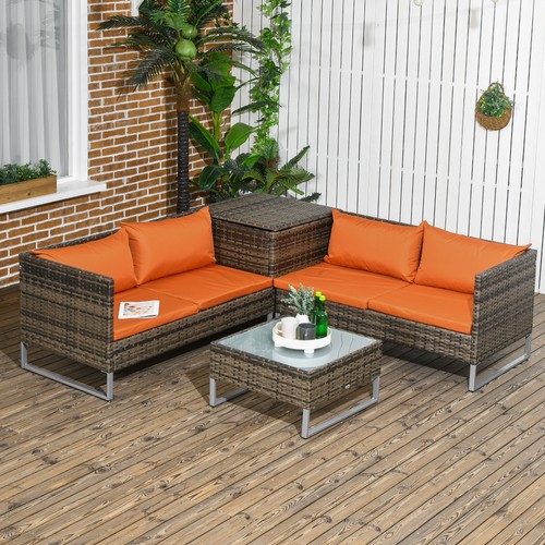 Piece rattan garden - 4,