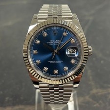 Rolex datejust 126334 blue - datejust,