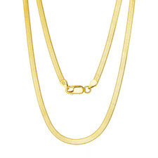 18ct yellow gold silver - 18ct, 3mm