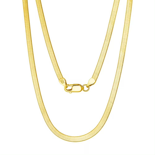 18ct yellow gold silver 3mm - gold,
