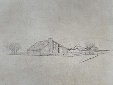 Vintage Original Mid-C20th Architectural Plans - 1960s Bungalow, Trevor Peacock