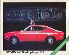 Datsun Nissan Bluebird 180B SSS 1972-73 Original UK Sales Brochure single sheet