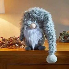 Christmas Grey Gonk Decoration
