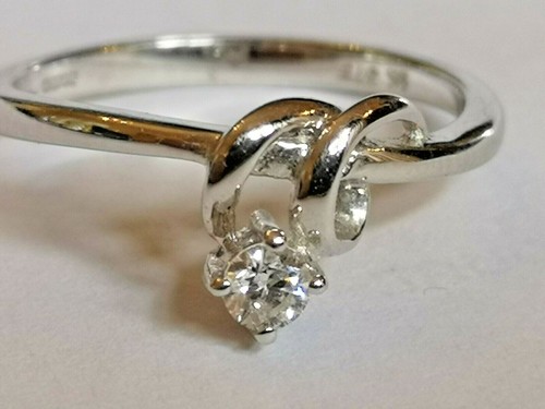 Diamond single stone ring - single,