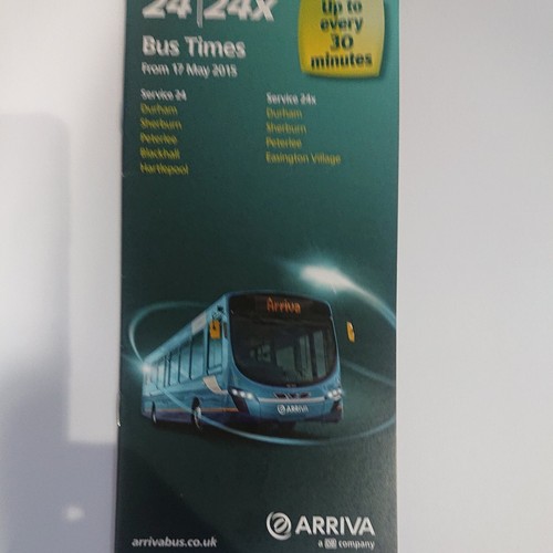 Arriva north east - north, timetable