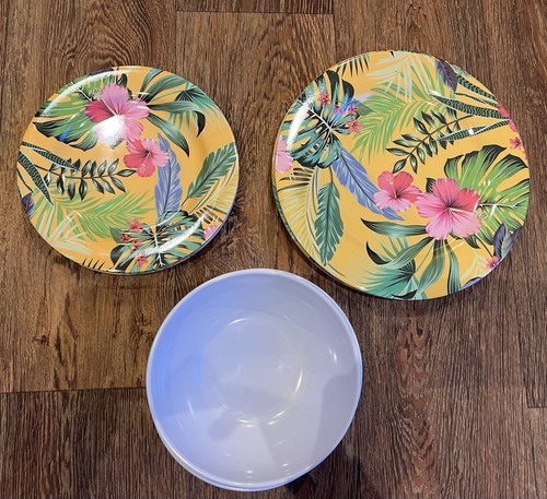 12pc melamine dinner set - melamine,