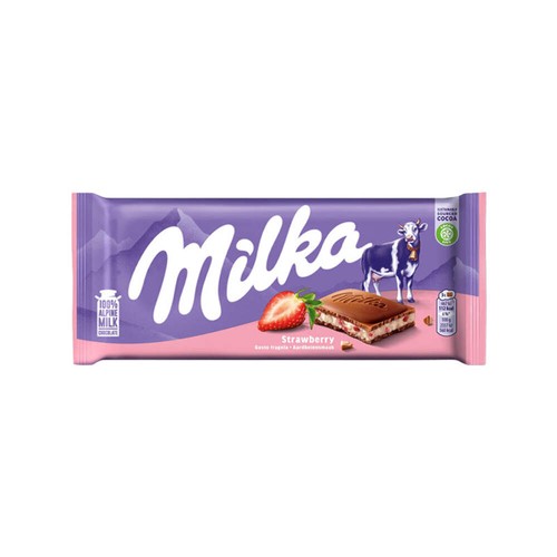 Milka chocolate bars alpine - milka,