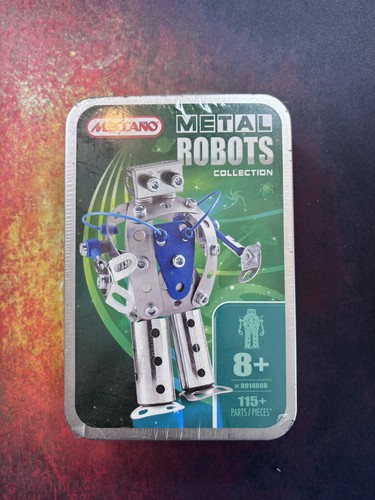 Rare meccano metal robots - meccano,