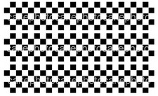 Black and White Check Pattern