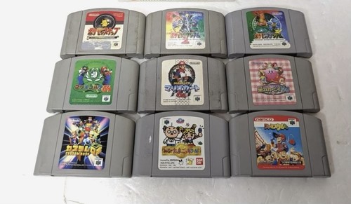 Japanese nintendo n64 games - n64,