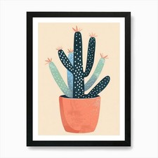 Easter Cactus Plant Minimalist