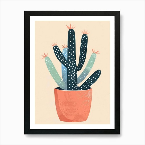 Easter cactus plant - plant, minimalist