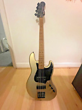 Squier Contemporary Active Jazz Bass HH RMN Shoreline Gold