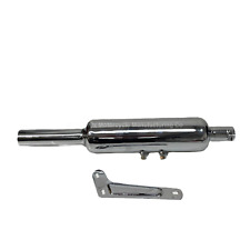 SHORT EXHAUST SILENCER CHROME