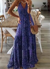 Boho Ladies Summer Maxi Dress