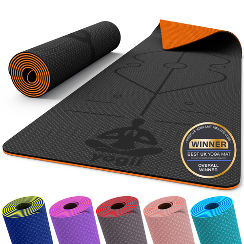 Yoga mat exercise sets thick - mat,