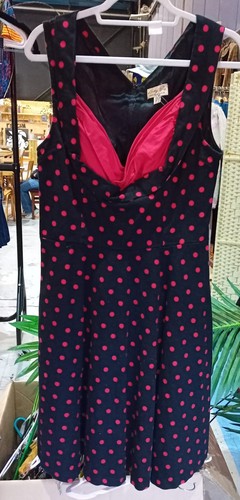 Lindy bop black red - bop, spotted