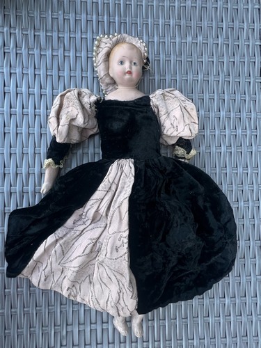 Antique german bisque - bisque, doll