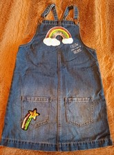 Girls Blue Denim Dress Age