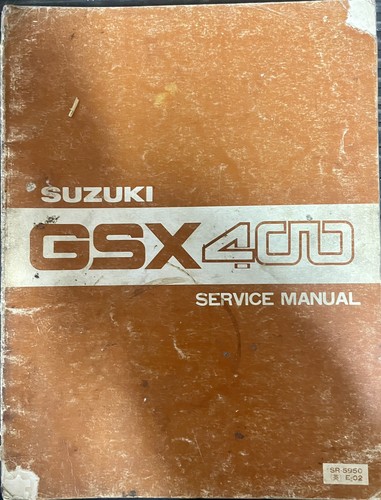 Genuine factory suzuki gsx400 - factory,