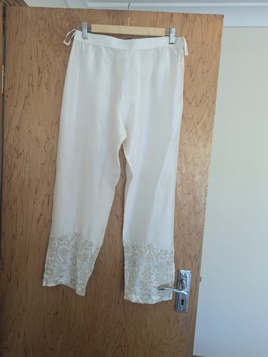 Khaadi khaas cream trousers - khaas,