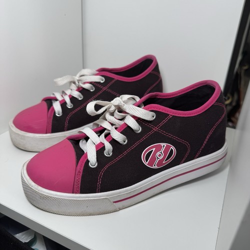Heelys black pink - heelys, lace