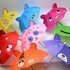 3D Ear Modeling Kids Umbrella Cartoon Mini Umbrella  1-3 Year Old Babies