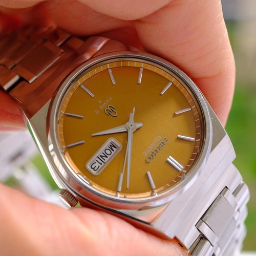 Seiko type quartz gold - ii, dial